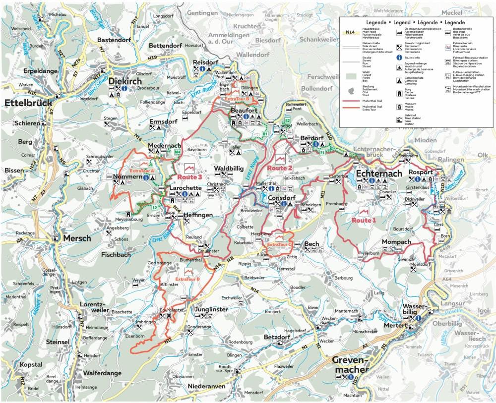 Müllerthal reizen deel 1 en 2 in 2024/2025